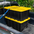 Sterilite Industrial Storage Tote with Lids for Garage, 38 Gallon, 16-Pack - Image 6