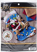 Bucilla 86816 Reindeer Santa Stocking Kit by Bucilla