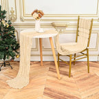 24 Pack Beige 10Ft Cheesecloth Table Runner - Image 5