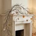 118" Fake Tree Willow Leaves Branches Twig Garland Hanging Decor by CONGZHANHH