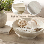 Vanselia Decorative Table Bowl Ceramic Trays Home Room Decor (11" Retro) - Image 4