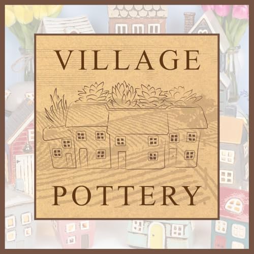 Shudehill Giftware Village Pottery Garden House Tealight Collection - Pebble, Thatch, Slate and more Designs! (Double House) - Image 4
