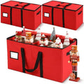 Soaoo 3 Pcs Christmas Nutcracker Storage Boxes by Soaoo