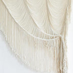 2 Panels Macrame Curtains 59"W*75"L Boho Doorway Window Curtains Handwoven - Image 6