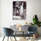 Funny Laundry Room Wall Art-Vintage Children Doing Laundry Print Old Photography,Children Hanging Laundry Picture,Laundry Day Poster,Vintage Bathroom Farmhouse Laundry Room Decor12x16inch Framed Art - Image 4