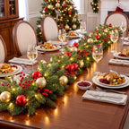 Thiccywoov 6 ft Pre-lit Christmas Garland with Light for Mantle, Xmas Decor - Image 6