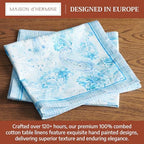 Maison d' Hermine Cloth Napkins Set of 4 100% Combed Cotton (20" x 20") - Image 3