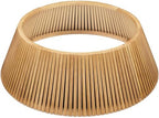 Best Choice Products Christmas Tree Collar, Solid Wood Slatted Tree Skirt Holiday Accessory for Home - Natural by BestChoiceProducts