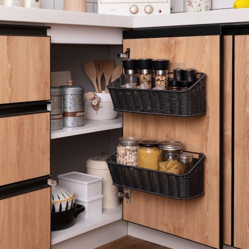GRANNY SAYS Hanging Wall Basket, Wall Mount Basket for Kitchen, 2 Pack - Image 5