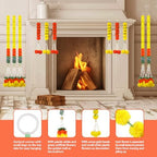 11PCS Diwali Decorations Marigold Garland for Home, Artificial Marigold with Bells and Leaves Long Strands for India Wedding, Pooja Decor, Marigold Flowers for All Year Decoration - Image 3
