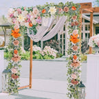 Waipfaru 6Ft Fall Garland Decor, 2 Pack Eucalyptus Flower Garland for Table - Image 7