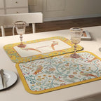 patdrea Designer Vintage French PVC Placemats Set of 6,12"x17"-Magnolia A - Image 5
