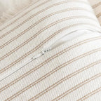 YEENAASY Throw Pillow Covers 20x20 Boho Striped Pillow Cases with Tassel - Image 3