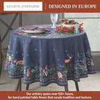 Maison d' Hermine Table Cloth Round Table Reusable 100% Cotton 69" Diameter - Image 2