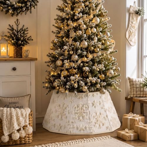 Soulchen Faux Fur Christmas Tree Collar - Image 4