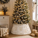 Soulchen Faux Fur Christmas Tree Collar - Image 4