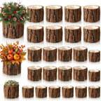 24 Pcs Wooden Vase for Centerpieces Wedding Flower, L+m+s by RimCereal