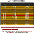 Extra Luxury Velvet Red Table Runner 120 Inches Long with Vintage Damask Jacquard Design for Dining Room,Living Room,Home Decor,Elegant Beaded Tapestry (X-Red, 13×120 inch) - Image 6