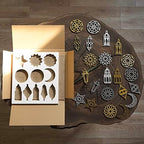 22 Piece Shiny Ramadan Ornaments, Ramadan Decoration, Eid Decor Eid Gifts, Ramadan Kareem, Ramadan Mubarak, Eid Mubarak, Islamic Wall Art - Image 3