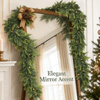 9FT Christmas Artificial Cedar Garland for Mante - Image 7