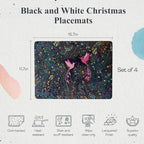 Pimpernel Sara Miller India Placemats (Set of 4) - Decorative Set Up with Hummingbird Paradise Design - Stylish Table Settings with Cork Backing for Dining & Entertaining - Unique for Gifts - Image 2