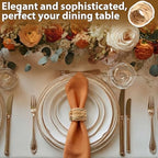 100 Pcs Woven Rattan Napkin Rings Bulk, Water Hyacinth Napkin Rings - Image 5