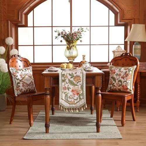 Patdrea Designer Elegant French Velvet Table Runner,12"X102"-Santiago A - Image 3