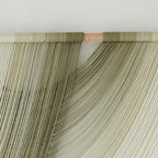 Macrame Wall Hanging Boho Tapestry Dip Dyed Ombre Moss Green 57"W*39"L - Image 5