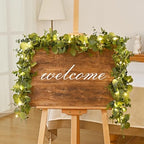 Dolicer 4 Packs 6FT Artificial Eucalyptus Garland Faux Greenery Garland - Image 6