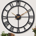 30 Inch Roman Numerals Large Wall Clocks for Living Room Decor by Unknown