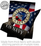 US Navy House Flag - Armed Forces USN Seabee United State American Military Veteran Retire Official - Decoration Banner Small Garden Yard Gift Double-Sided Made in USA 28 X 40 - Image 7