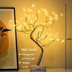 2 Pack Room Decor,20" 108 LED Bonsai Tree Light, DIY Artificial Tree Lamp - Image 5