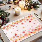 Maison d' Hermine Placemats Set of 4 Reusable 100% Cotton (13"x19") - Image 5