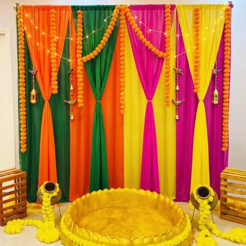 Irenare Diwali Decorations for Home Indian Backdrop Decorations Kit - Image 3