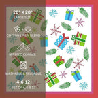 FINGERCRAFT Cloth Napkins Set of 12 Cotton Linen, 20x20 Inch, Wonderland - Image 6
