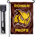 College Flags & Banners Co. Rowan Profs Garden Flag with Pole Stand Holder by CollegeFlagsandBannersCompany