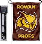 College Flags & Banners Co. Rowan Profs Garden Flag with Pole Stand Holder by CollegeFlagsandBannersCompany