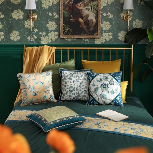 patdrea Designer Velvet Couch Throw Pillow Cover,Set of 2,18"x18"-NoahD - Image 5