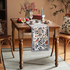 Patdrea Designer Vintage French Linen Table Runner,12"X102"-Ivar A - Image 3