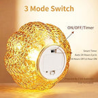 Fall Decorations for Home,Mercury Glass Pumpkin Lights with Timer(Orange) - Image 5