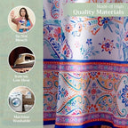 Maison d' Hermine Table Cloth Round Table Reusable 100% Cotton 63" Diameter - Image 3
