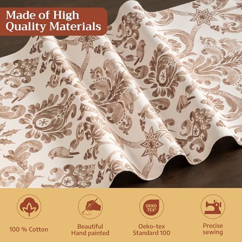 Maison d' Hermine Table Runner 100% Cotton 14.50" x 108" (Single Layer) - Image 3