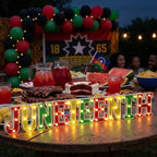Aurelema Sukkot Large LED Letter Sign LED Lights, Juneteenth, 8.27 Inches - Image 6