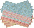 Maison d' Hermine Placemats Set of 4 Reusable 100% Cotton (13"x19") by MaisondHermine