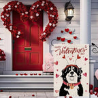 Seasonal Garden Flags Bernese Mountain Double Sided Flags Set of 11 Holiday Farmhouse Indoor Outdoor Yard Lawn Christmas Gifts Decorations 12.5x18 Inch - Image 4