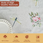 Maison d' Hermine Table Cloth Rectangle Table Reusable 100% Cotton 60"x90" - Image 3