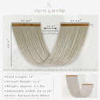 Knots & Beyond Macrame Wall Hanging Large, Boho Wall Tapestry, Bohemian Wall Decor, Fiber Wall Art - Image 3