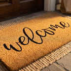 THEODORE MAGNUS Welcome Doormat | Aesthetic Script for Front Door Entrance - 17x30 - Image 6