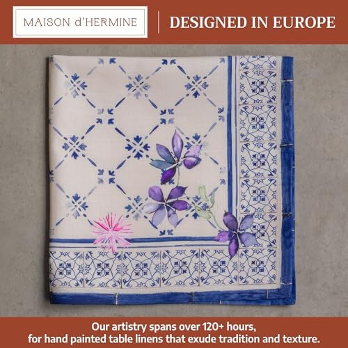 Maison d' Hermine Cloth Napkins Set of 4 Reusable 100% Cotton (20" x 20") - Image 2