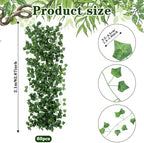 Lemecima Fake Vines 60-Pack 420ft Artificial Ivy Garland for Bedroom Decor - Image 2